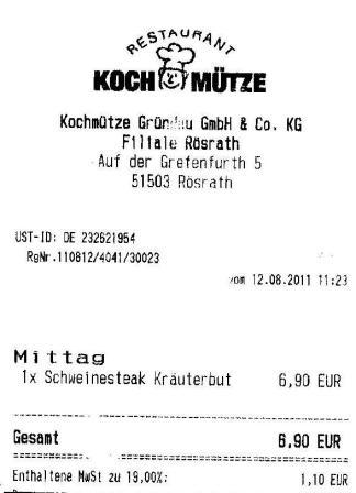 ebct Hffner Kochmtze Restaurant